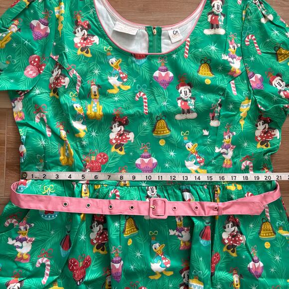 Loungefly Stitch Shoppe Holiday Disney Mickey and Friends Dress 3X - Picture 7 of 12